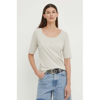 Marc O'Polo tricou femei, culoarea bej