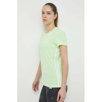 adidas Performance tricou de antrenament Hyperglam culoarea verde, IM8784