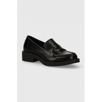 Answear Lab mocasini femei, culoarea negru, cu toc plat