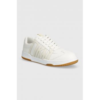 Dkny sneakers din piele Betty culoarea alb, K1421470