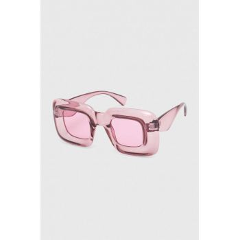 Jeepers Peepers ochelari de soare culoarea roz ieftini