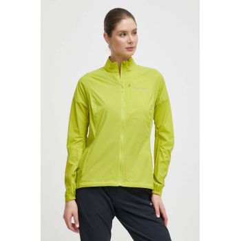 Montane windbreaker Featherlite culoarea verde, FFLJK15