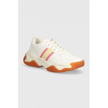 Armani Exchange sneakers culoarea bej, XDX156 XV836 00894