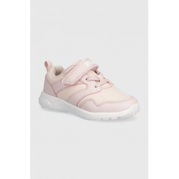 Fila sneakers pentru copii FILA FOGO velcro culoarea roz ieftini