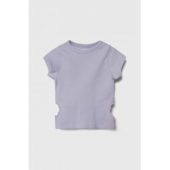 zippy tricou copii culoarea violet ieftin