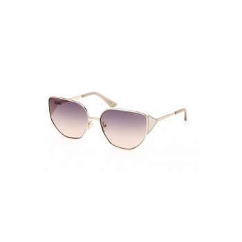 Ochelari de soare cat-eye cu lentile in degrade