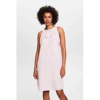 Rochie fara maneci cu croiala dreapta