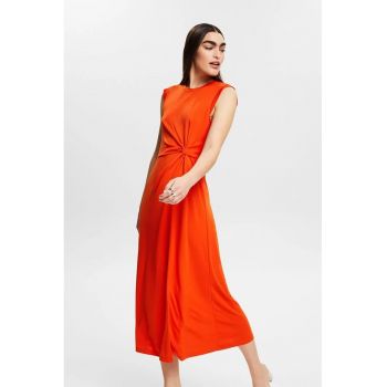 Rochie midi cu slit lateral