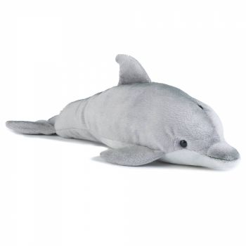 Delfin 30 cm - Jucarie de plus Living Nature de firma originala