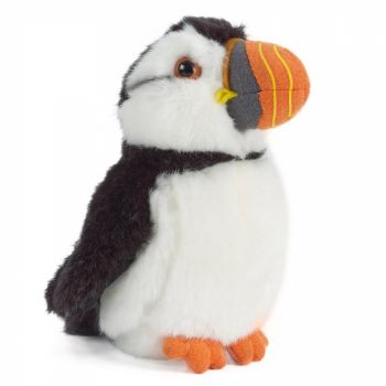 Pui de Pinguin 13 cm - Jucarie de plus Living Nature de firma originala