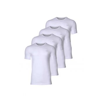 Set de tricouri cu decolteu la baza gatului - 2 piese