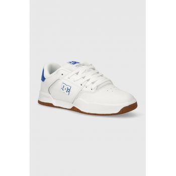 DC sneakers culoarea alb