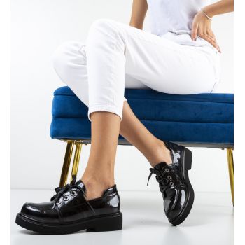 Pantofi Casual Smeco Negri 2