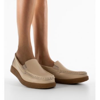 Pantofi Casual Givy Bej