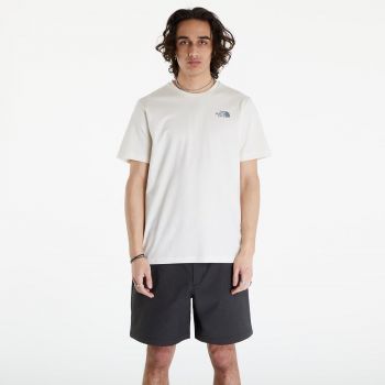 The North Face S/S Redbox Tee White Dune/ Blue ieftin