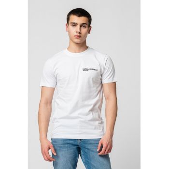 Tricou slim fit de bumbac organic