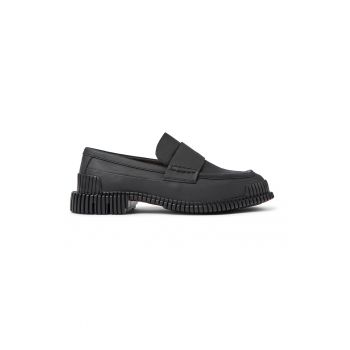 Pantofi loafer de piele cu varf rotund Pix ieftina