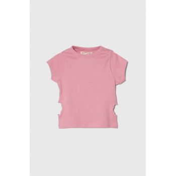 zippy tricou copii culoarea roz