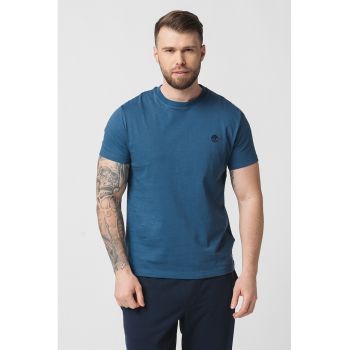 Tricou slim fit din bumbac Dun-River