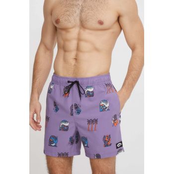 Billabong pantaloni scurti de baie culoarea violet, ABYJV00126