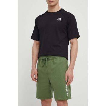 Columbia pantaloni scurți Trek bărbați, culoarea verde 1990991 ieftini