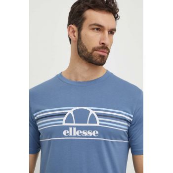 Ellesse tricou din bumbac Lentamente T-Shirt barbati, cu imprimeu, SHV11918