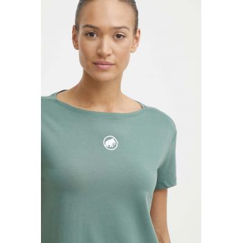 Mammut tricou Seon femei, culoarea verde