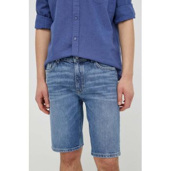 Marc O'Polo pantaloni scurti jeans barbati, 463921213002 de firma originali