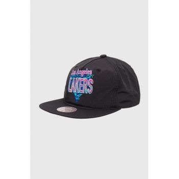 Mitchell&Ness sapca NBA LOS ANGELES LAKERS culoarea negru, cu imprimeu