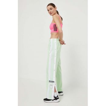 adidas Originals pantaloni de trening culoarea verde, modelator, IP0626 ieftin