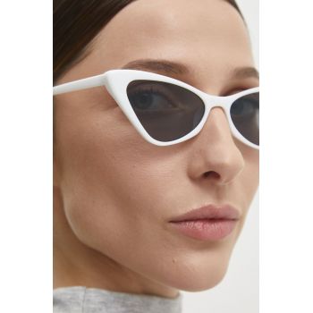 Answear Lab ochelari de soare femei, culoarea alb ieftini