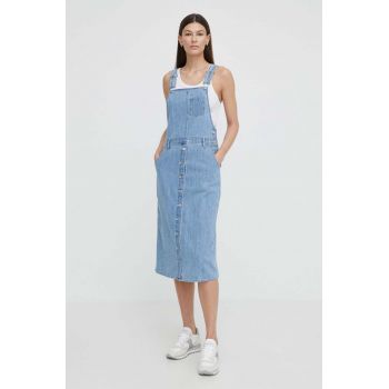 Levi's rochie jeans midi, evazati de firma originala