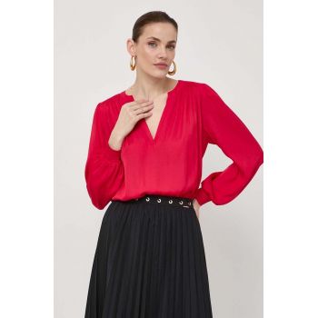 Morgan bluza femei, culoarea rosu, neted de firma originala