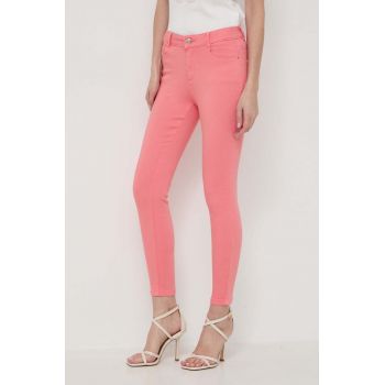 Morgan jeansi femei, culoarea roz ieftini