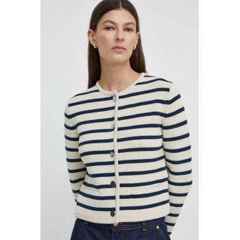 Theory cardigan din bumbac de firma original