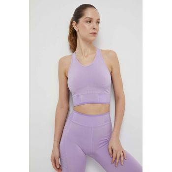 United Colors of Benetton top femei, culoarea violet