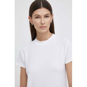 Herskind tricou Telia femei, culoarea alb, 5102128