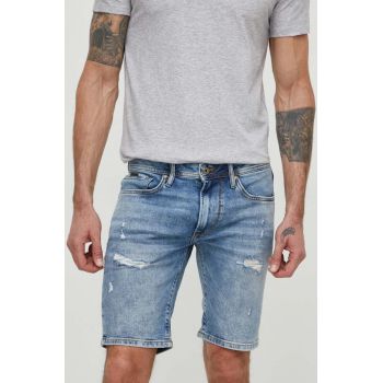 Pepe Jeans pantaloni scurti jeans barbati