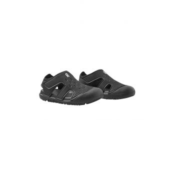 Reima sandale copii culoarea negru ieftine