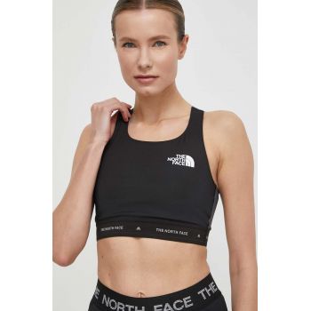 The North Face sutien sport Mountain Athletics culoarea negru, NF0A87B3W9O1 ieftin