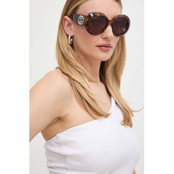 Gucci ochelari de soare femei, culoarea maro