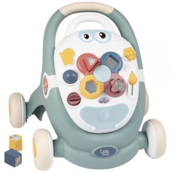 Premergator Smoby Trotty Walker 3 in 1 verde ieftin