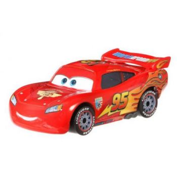 Fulger Mcqueen Piston Cup Cu Roti De Curse - Masinuta Metalica Disney Cars 3 de firma originala