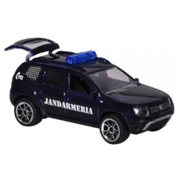 Masina de jandarmerie Majorette Dacia Duster albastru de firma originala