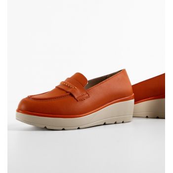Pantofi Casual Teyana Portocalii