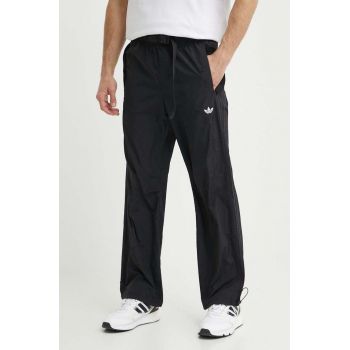 adidas Originals pantaloni de trening culoarea negru, neted, IS0188 de firma originali