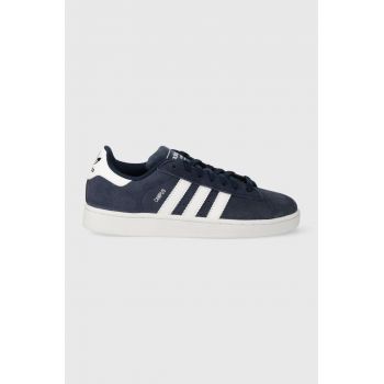 adidas Originals sneakers din piele întoarsă Campus 2 culoarea bleumarin, ID9839