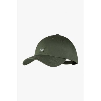 Buff șapcă culoarea verde, cu imprimeu, 131299