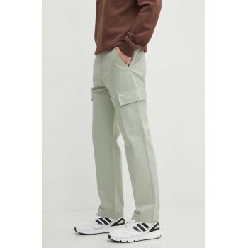 Champion pantaloni barbati, culoarea verde, cu fason cargo, E20008 de firma originali