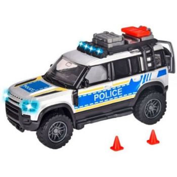 Masina de politie Majorette Land Rover cu lumini si sunete ieftina